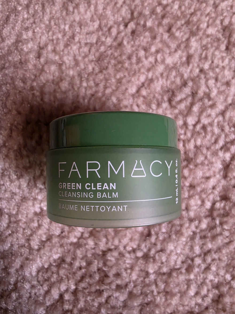 Farmacy Green Clean Cleansing Balm 12ml/0.4fl Oz Travel/Trail Size $9 NWT